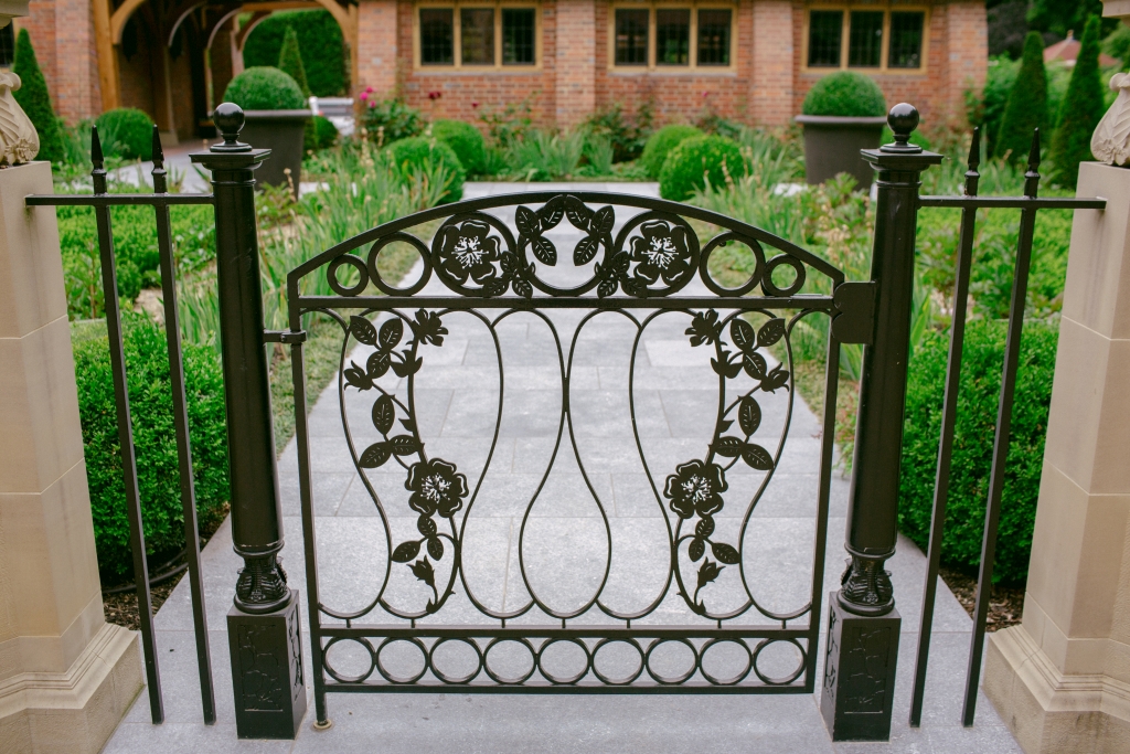 Metal Entrance Garden Gate Arts and Crafts garden gate
