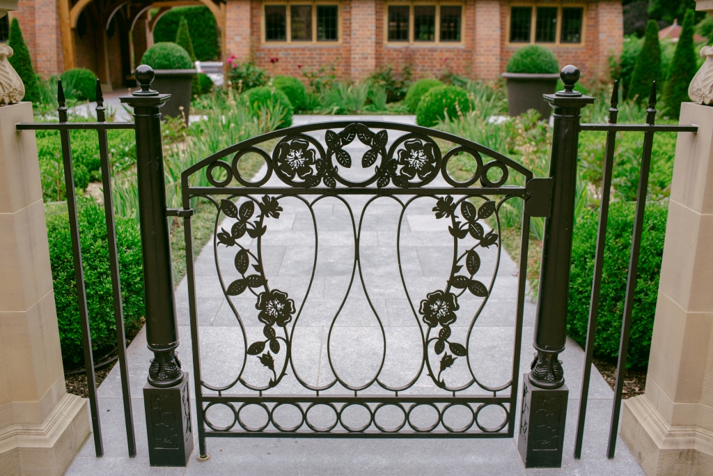 Arts and Crafts garden gate