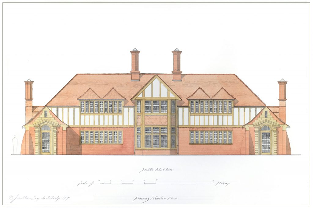 Arts and Crafts New Build New Arts and Crafts House Design