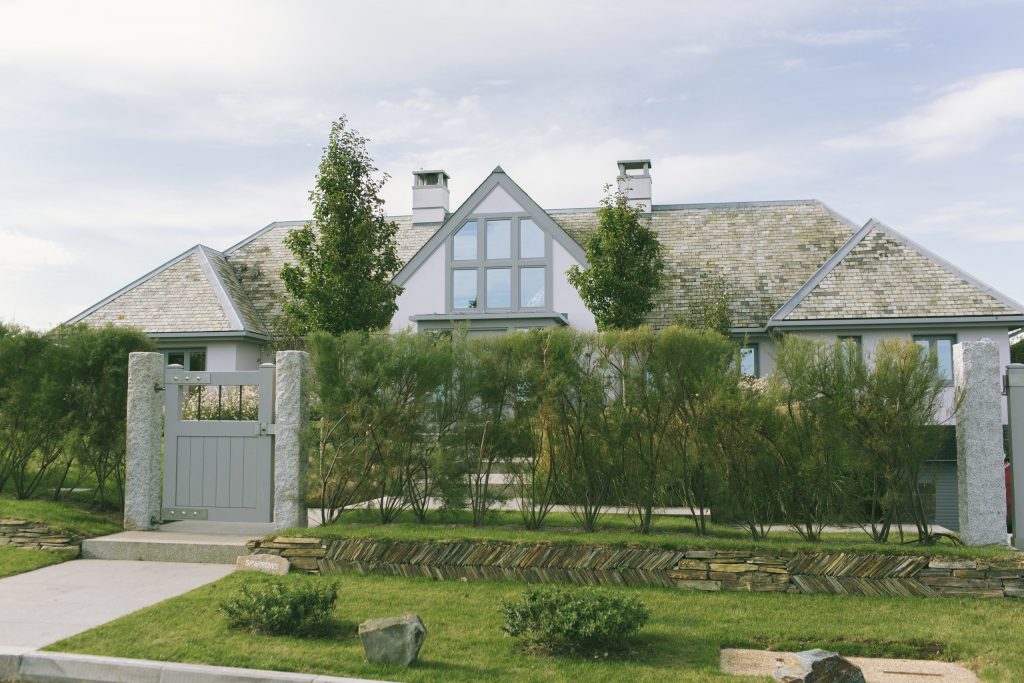 Classic contemporary new house by the coast