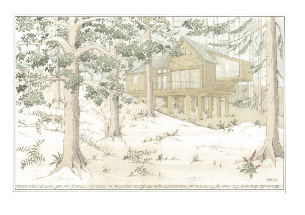 Cabin 4 Watercolour