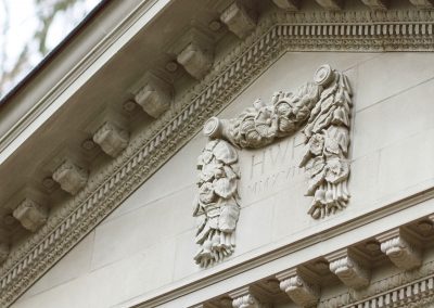 Carved Stone Cartouche