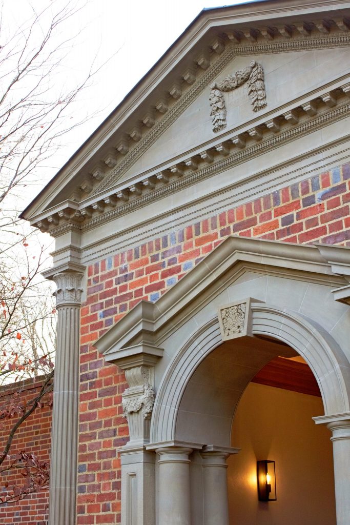 Craftsmanship Award Winning Stone Carvings Classical Architect designed garden building