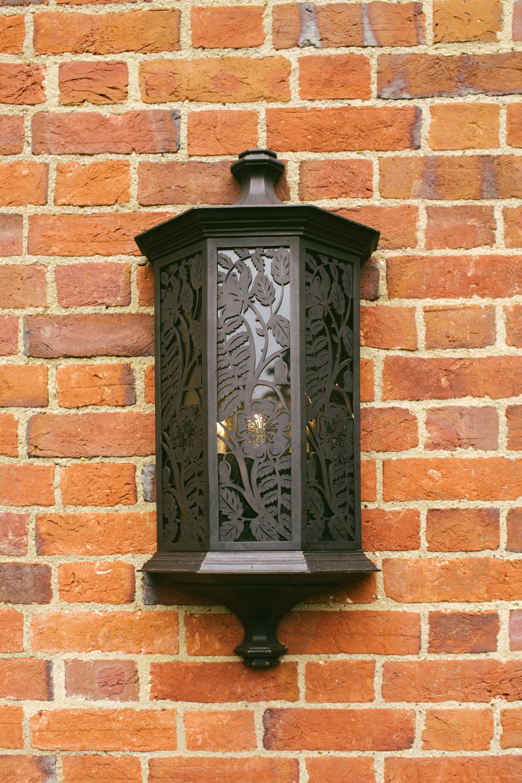 Arts and Crafts lantern wall light