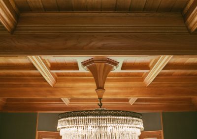 Oak Ceiling Witches Hat