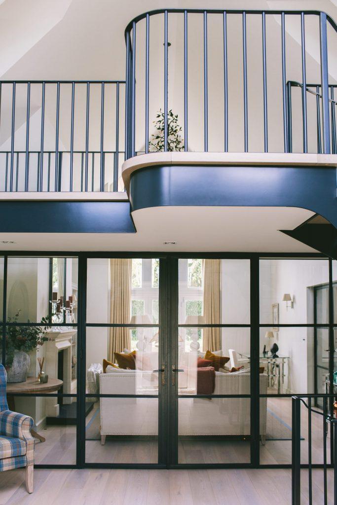 Contemporary Architect Designed Metal Staircase