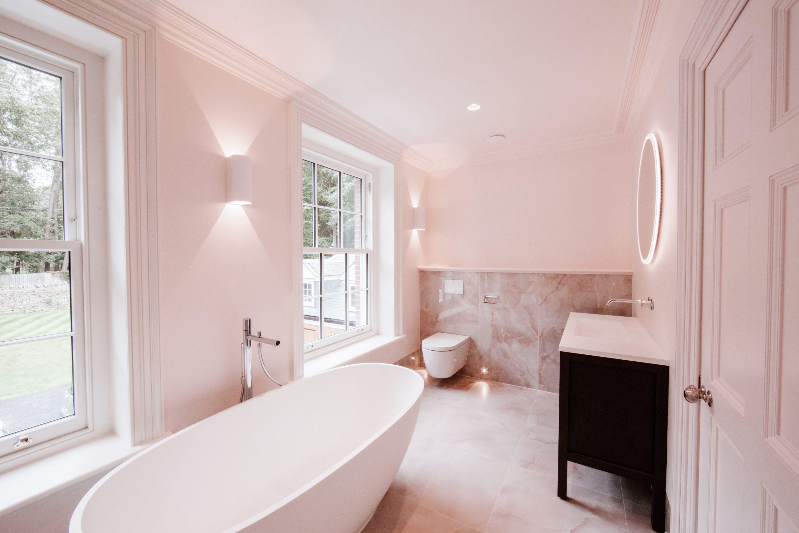 Brick and stone classical garden summerhouse