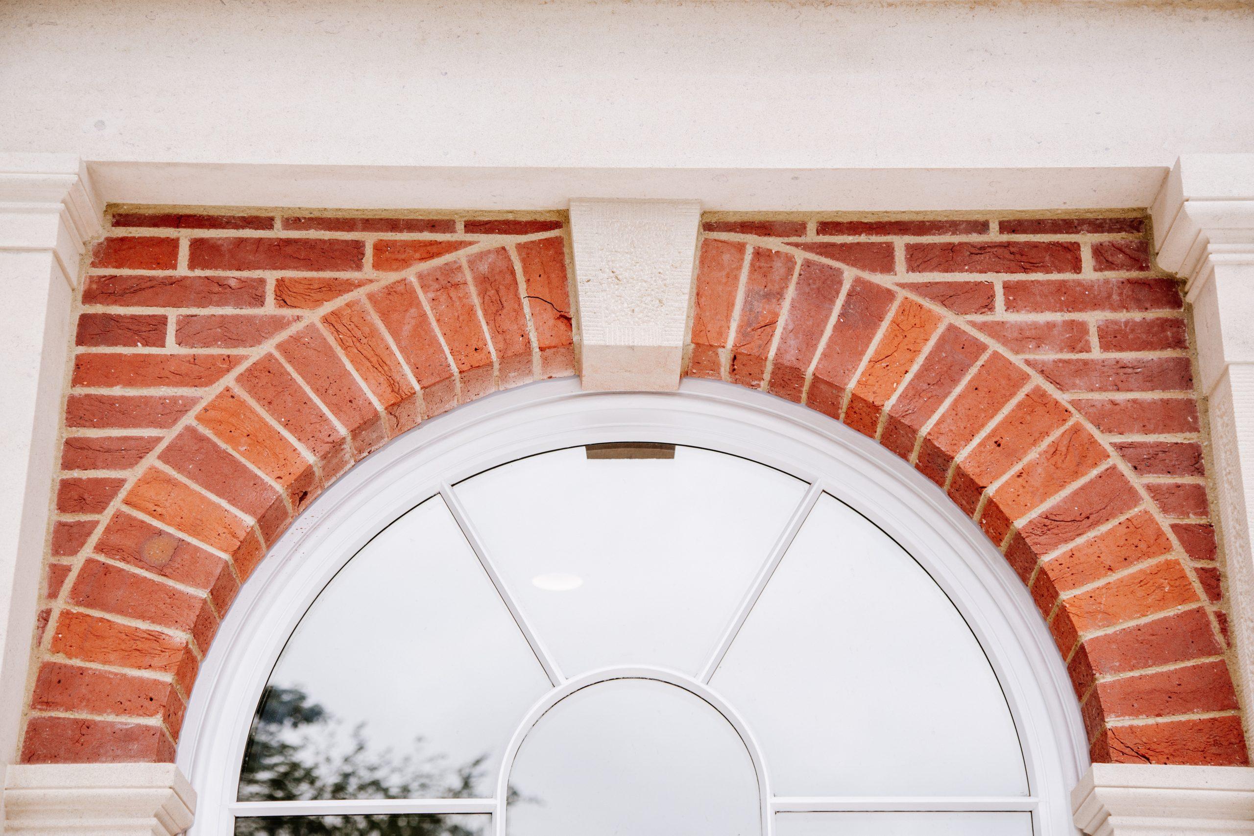 An elevation study in pencil for a new-build Arts and Crafts house in Surrey. Drawn by Jonathan Lees.