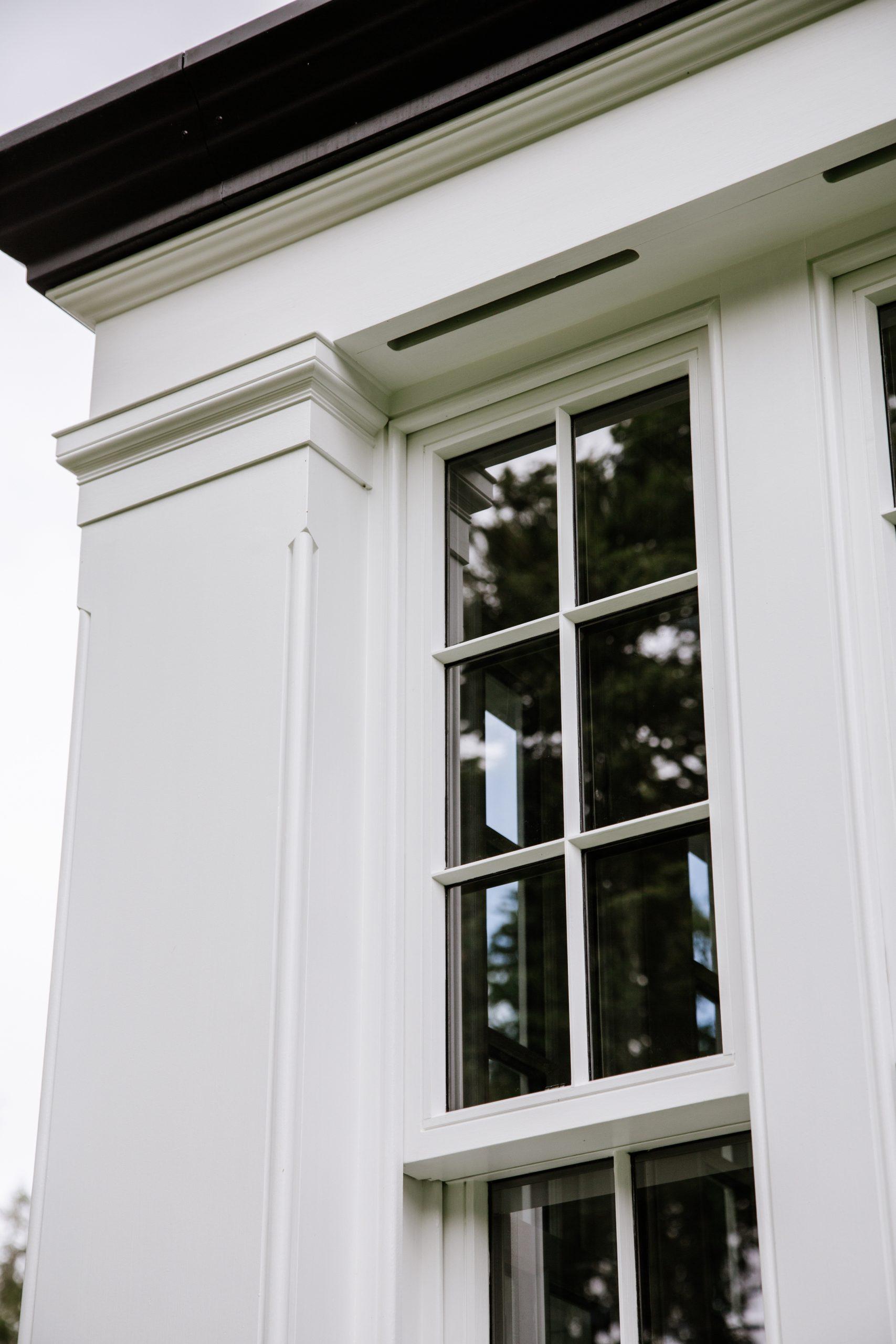 Technical Hand Drawing of Classical Carved Inpost