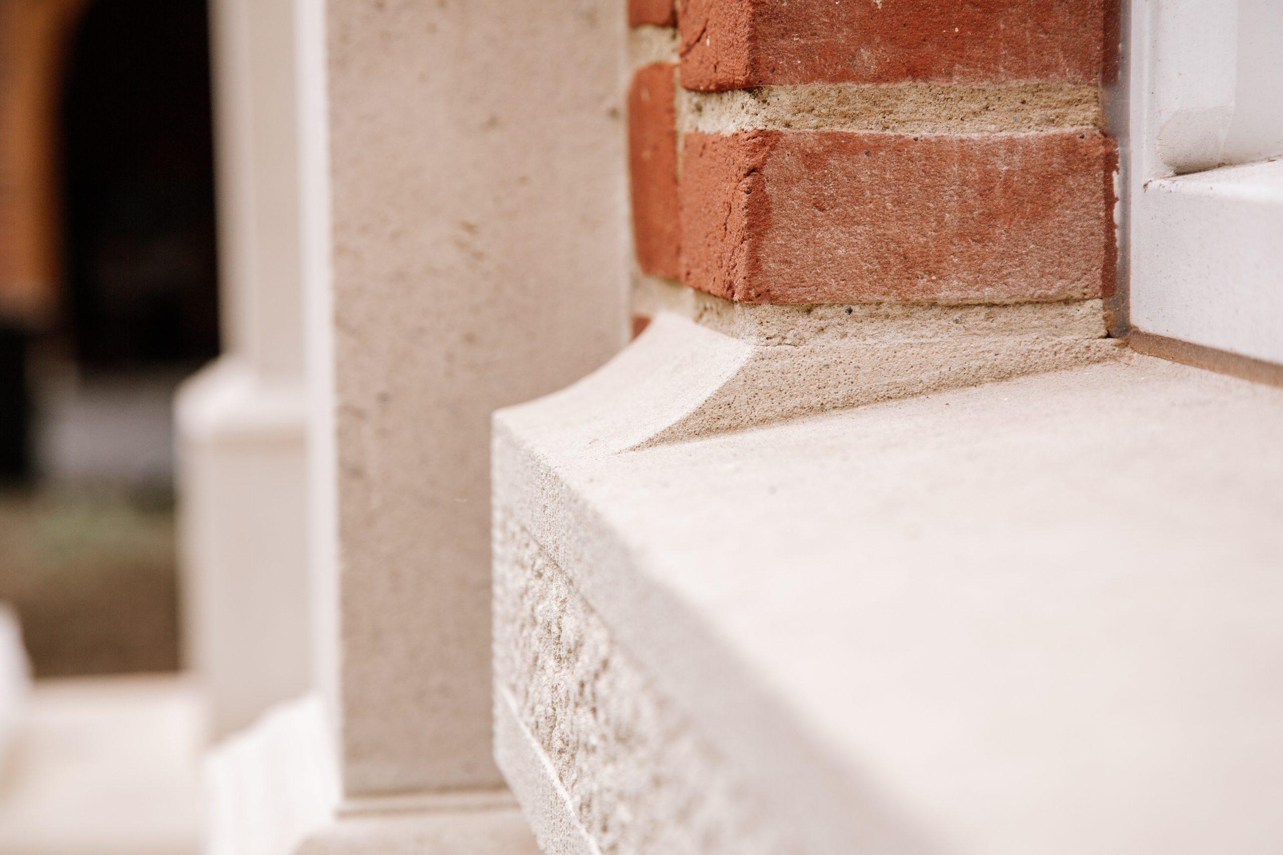 Technical Hand Drawing of Classical Carved Inpost