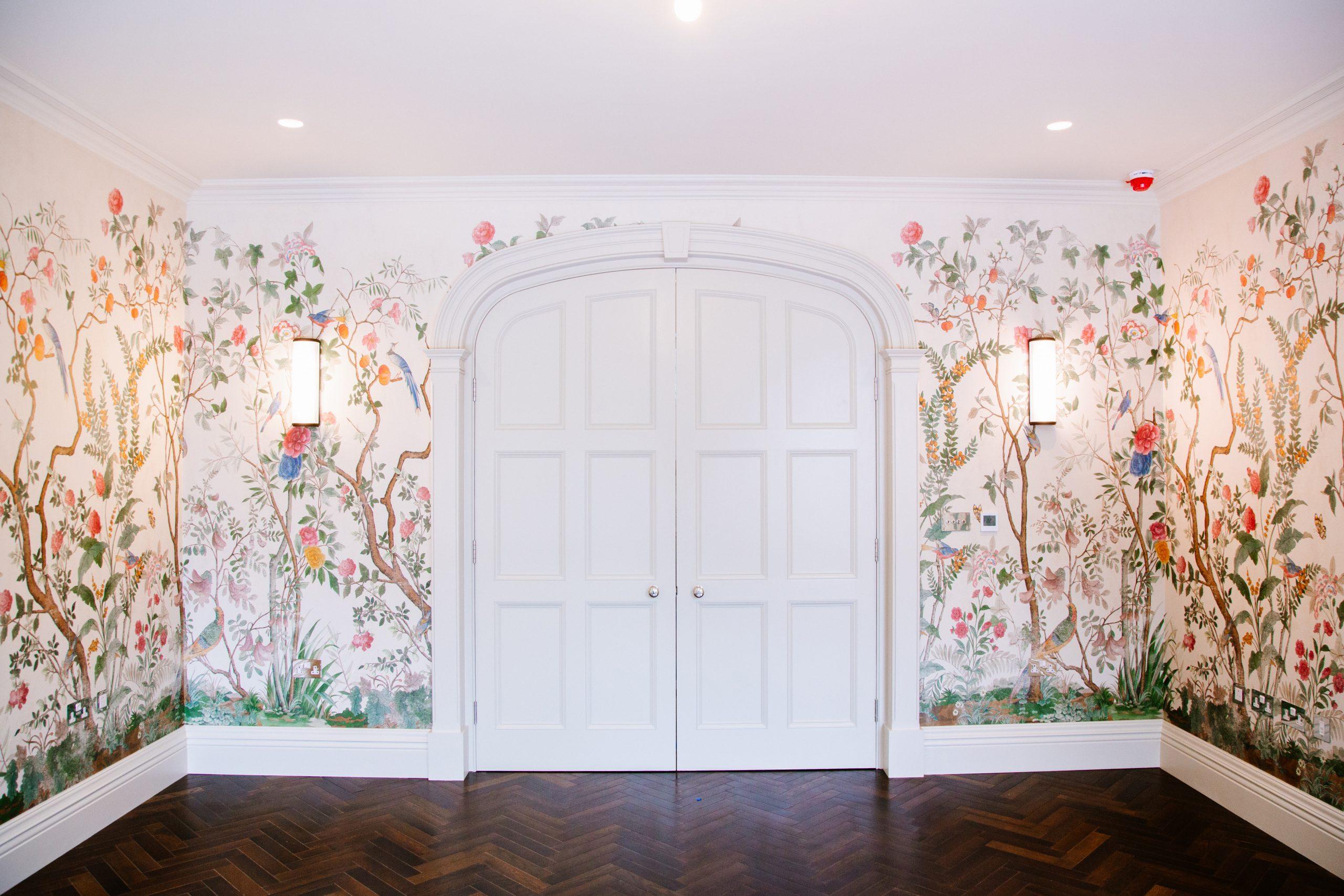 Brick and stone classical garden summerhouse