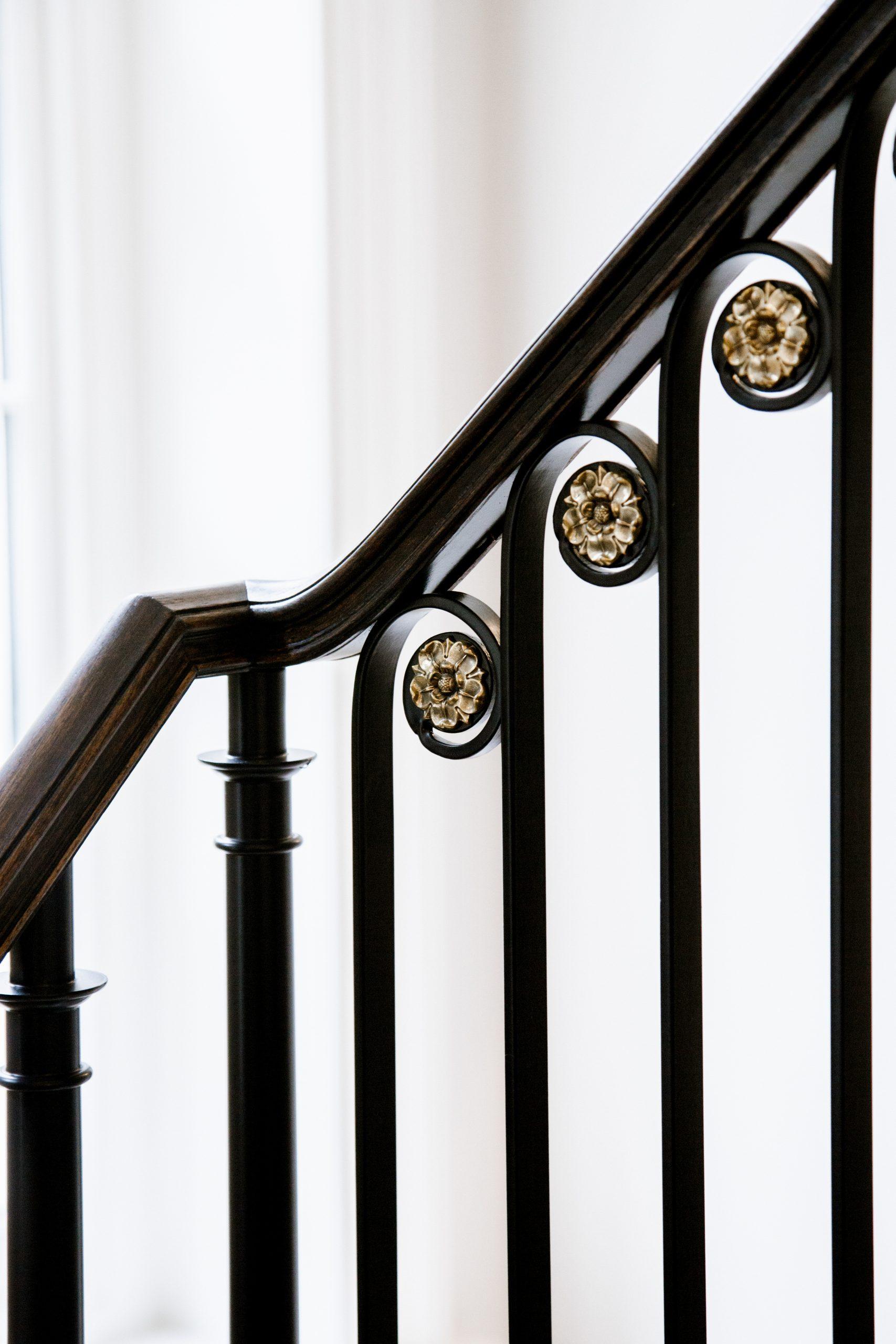 Technical Hand Drawing of Classical Carved Inpost