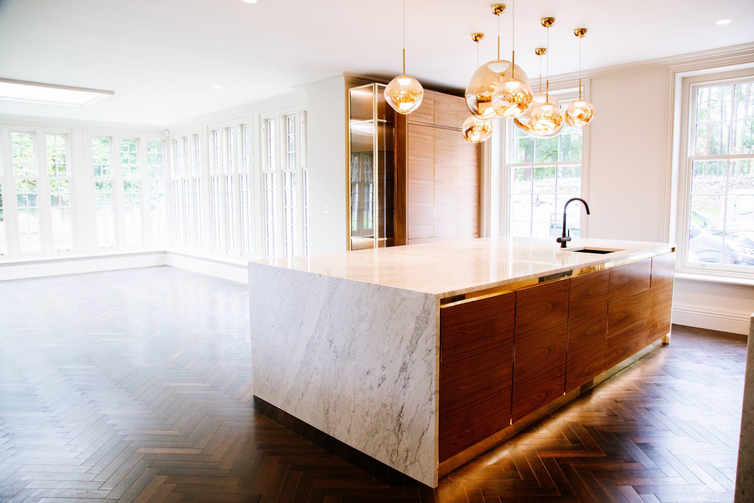 Technical Hand Drawing of Classical Carved Inpost