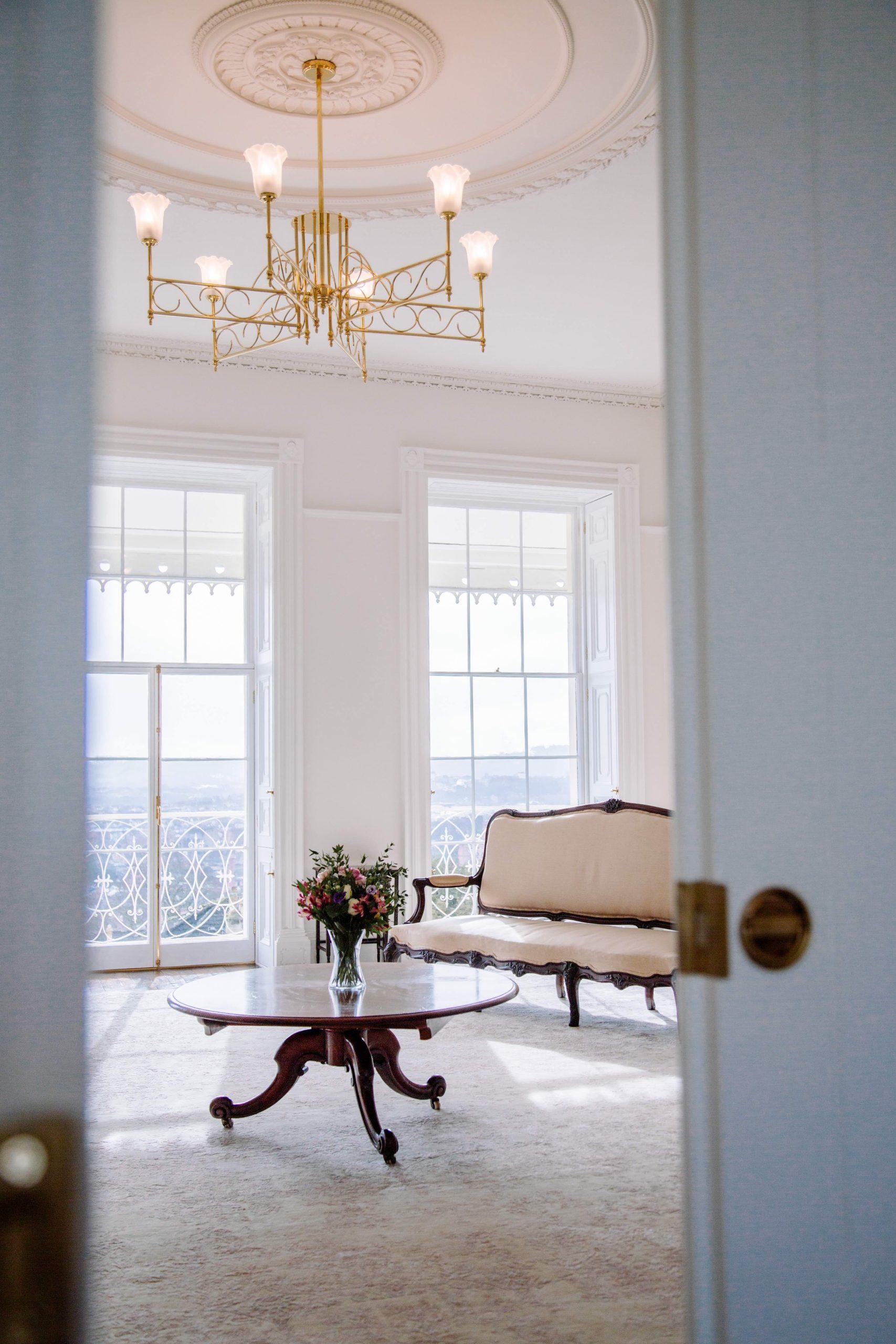 An elevation study in pencil for a new-build Arts and Crafts house in Surrey. Drawn by Jonathan Lees.