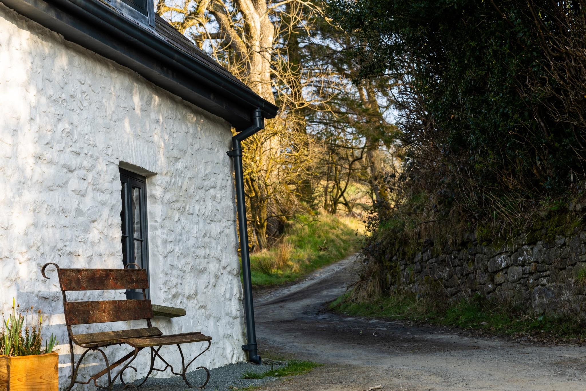 Newly renovated and restored traditional Welsh longhouse